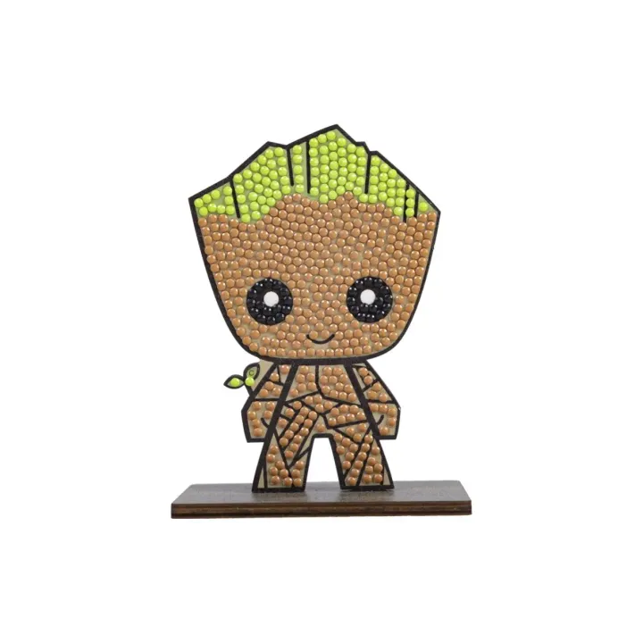 CRAFT Buddy Kits de bricolage Crystal Art Buddies Figurine Marvel Groot