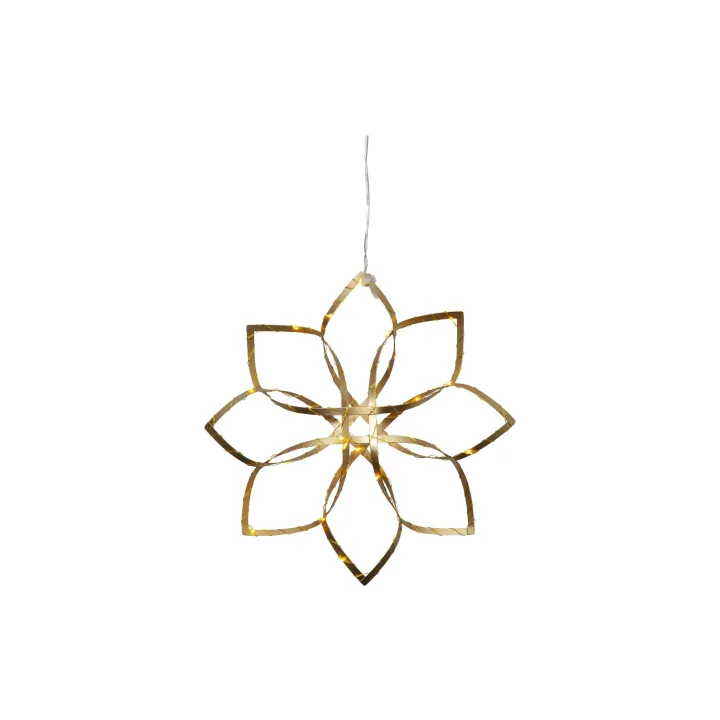 Star Trading Accrocheur Décoration Amaze, 36 LED, 30 cm, or