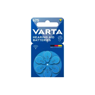 Varta Pile pour Appareils auditif 675 6 Pièce-s