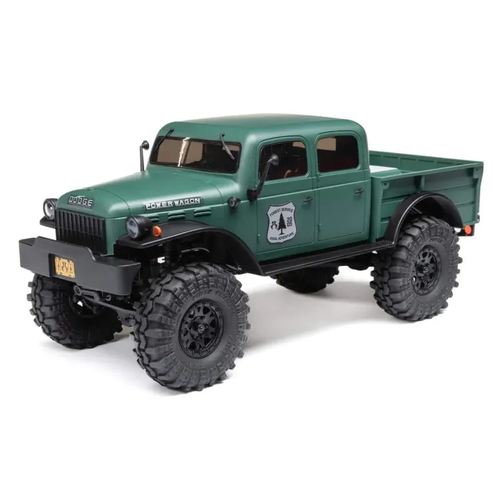 Axial Scale Crawler SCX24 Dodge Power Wagon Vert, 1:24, RTR