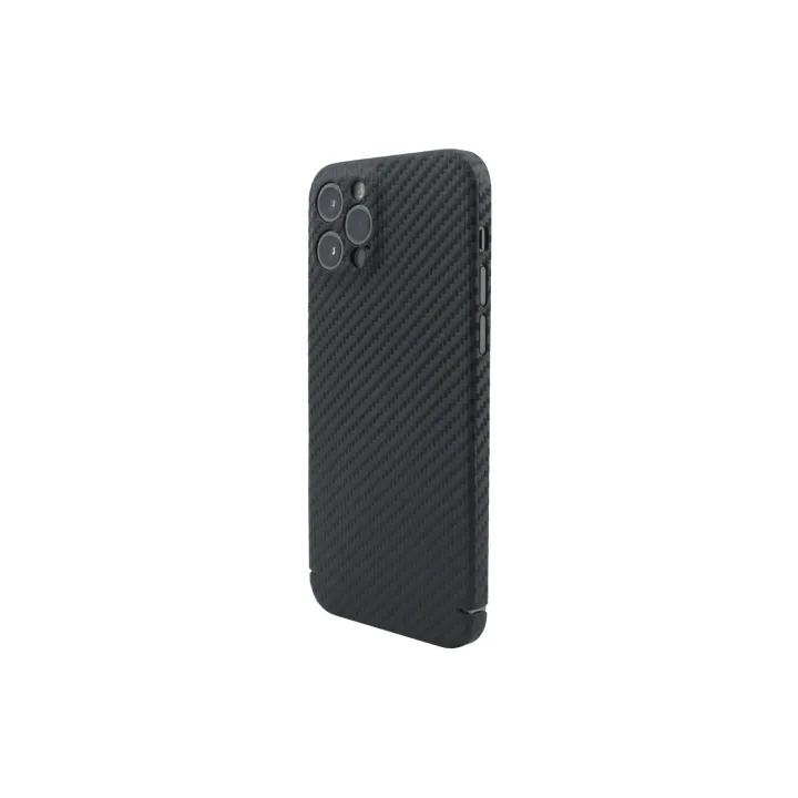 Nevox Coque arrière Carbon Series iPhone 15 Pro Noir