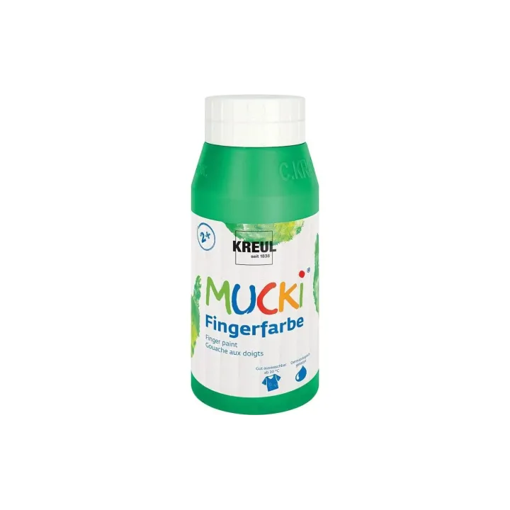 Kreul Peinture aux doigts Mucki 750 ml, Vert