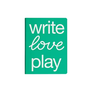 Nuuna Bloc-notes GRAPHIC L WRITE LOVE PLAY