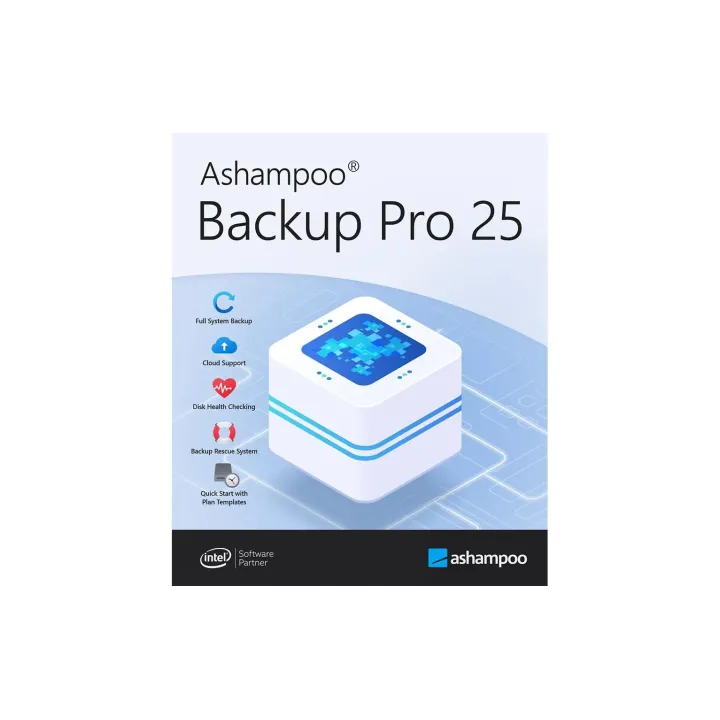 Ashampoo Backup Pro 25 ESD, Version complète, 1 PC