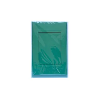 Folia Carte passe-partout 220g-m2  angulaire vert foncé