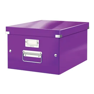 Leitz Boîte de rangement Click & Store A4 Violet