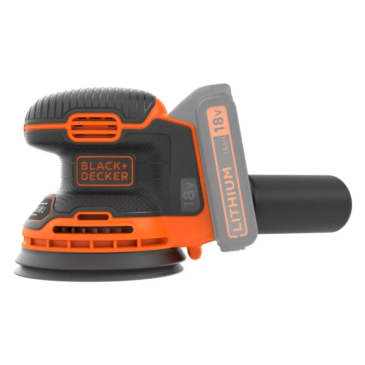 BLACK+DECKER Ponceuses excentriques sans fil BDCROS18N 18 V