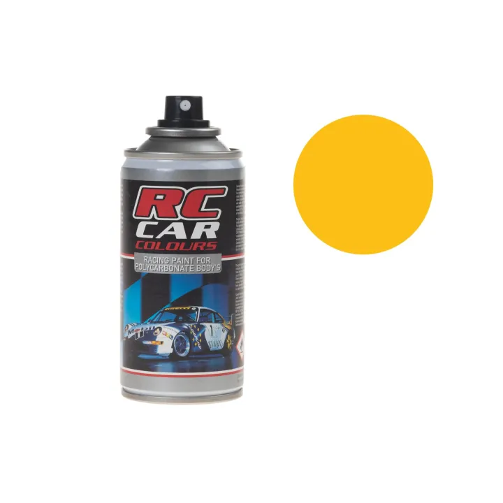 Ghiant Aérosol pour Lexan RC CAR Bonus Jaune 019 150ml