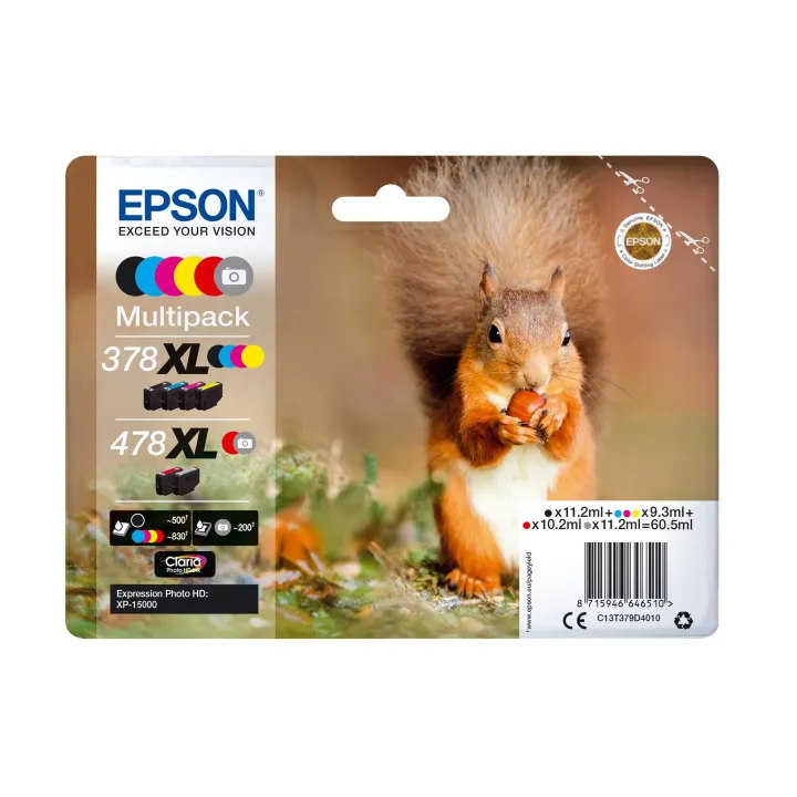 Epson Encre Epson 378XL - 478 XL