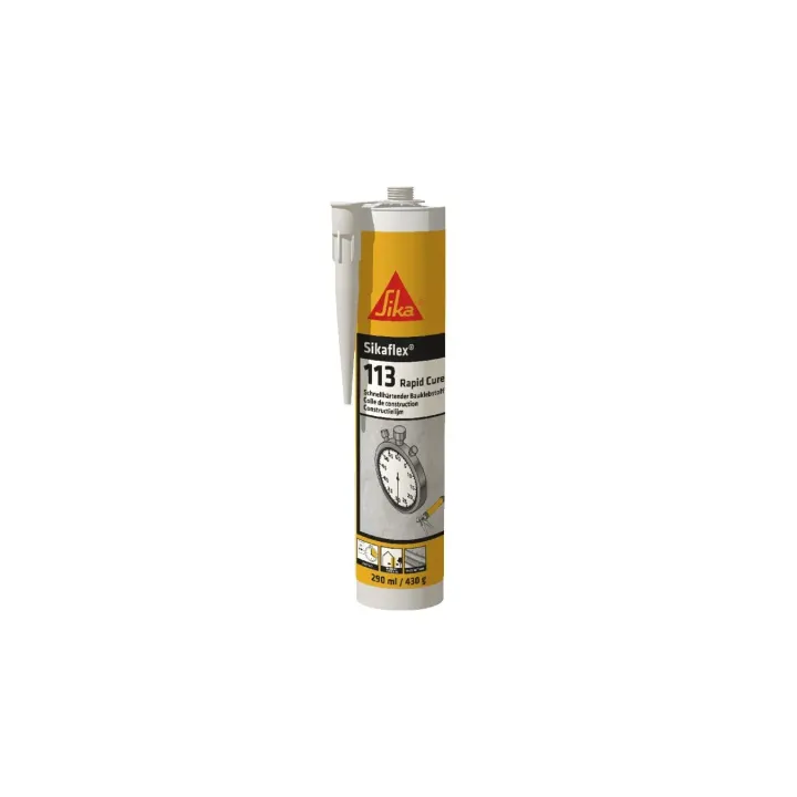 Sika Colle de montage Sikaflex-113 Rapid Cure, 290 ml, gris