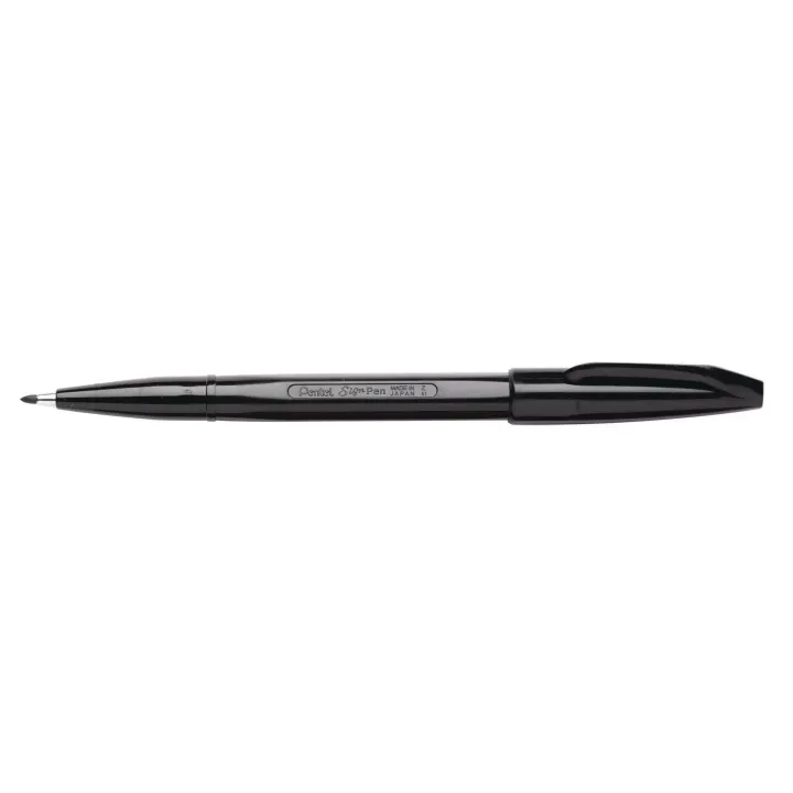 pentel Crayon feutre Stylo à bille S520 1,0 mm, Noir