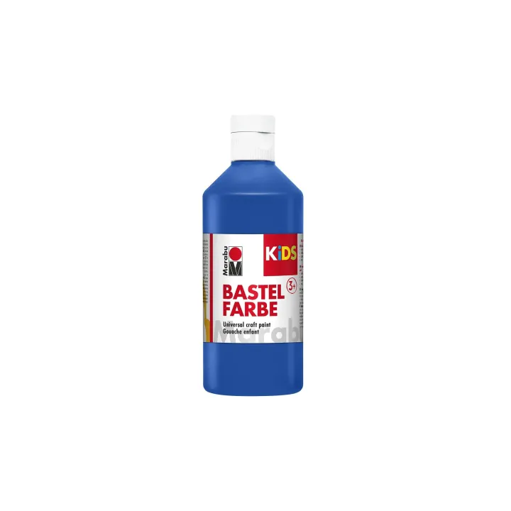 Marabu Peinture pour bricolage KiDS 500 ml Bleu foncé