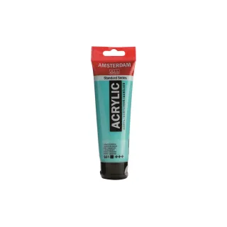 Amsterdam Peinture acrylique Standard 661 Vert turquoise opaque, 120 ml