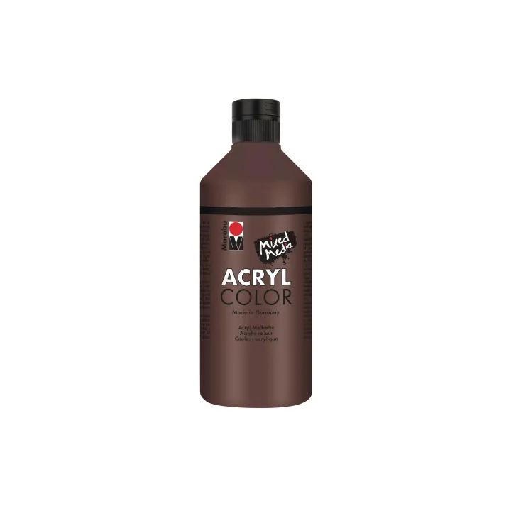 Marabu Peinture acrylique Acryl Color 500 ml Brown