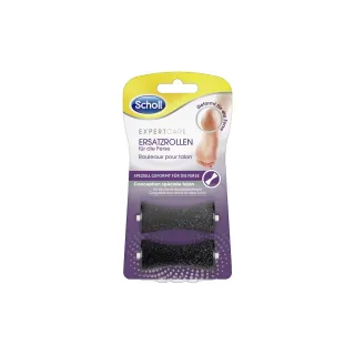 Scholl Embout de râpe pour callosités Expert Care pour le talon, 2 pièces