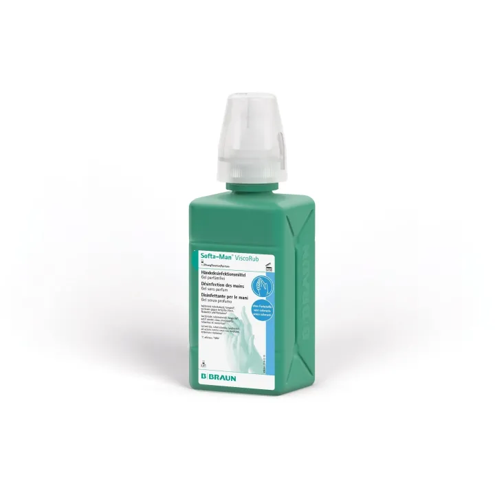 B. Braun Gel désinfectant Softa-Man ViscoRub Bouteille pliante 500 ml