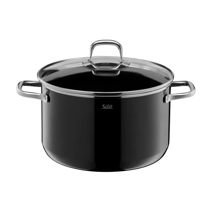 Silit Casserole Elegance 24 cm, Noir