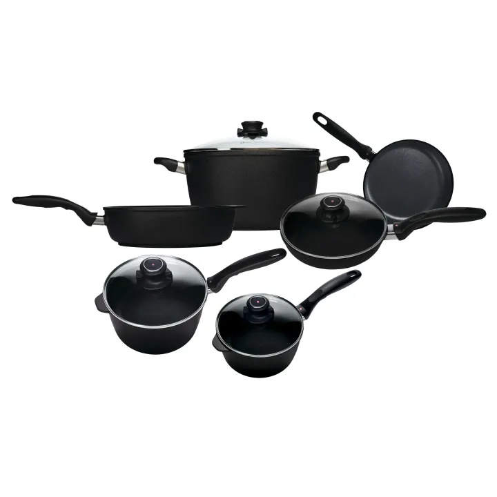 Swiss Diamond Set de casseroles XD 10 pièces 20 cm-24 cm-28 cm