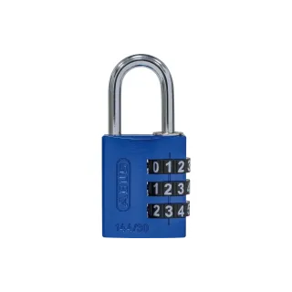 Abus Serrure à combinaison 144-30 B-DFNLI Bleu Aluminium