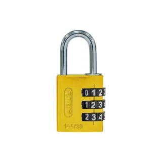 Abus Serrure à combinaison 144-30 B-DFNLI Jaune Aluminium