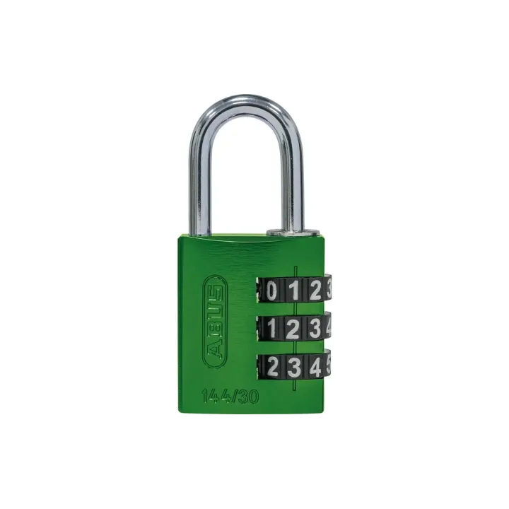 Abus Serrure à combinaison 144-30 B-DFNLI Vert Aluminium