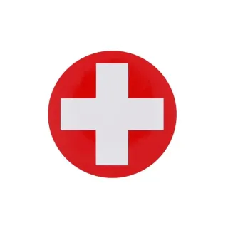 OEM Autocollant Croix suisse 30 mm