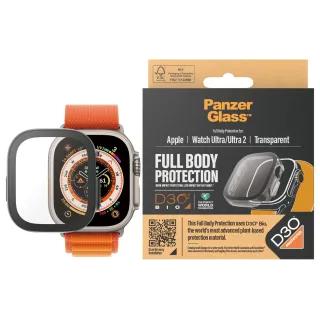 Panzerglass Corps intégral Apple Watch Ultra 49 mm Transparent