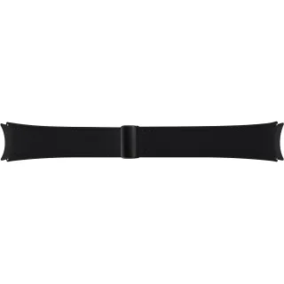 Samsung D-Buckle Eco Leather Band M-L Galaxy Watch 4-5-6 Black