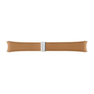 Samsung D-Buckle Eco Leather Band M-L Galaxy Watch 4-5-6 Camel