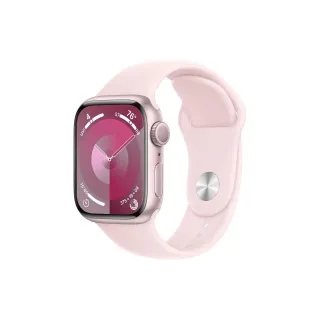 Apple Watch Series 9 41 mm Alu Rose Sport Rose pâle M-L