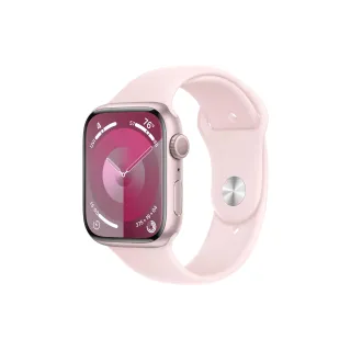 Apple Watch Series 9 45 mm Alu Rose Sport Rose pâle S-M