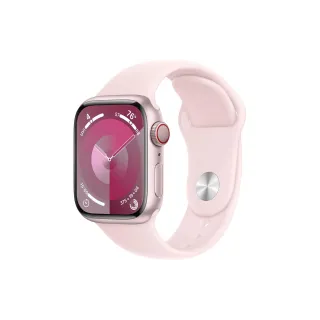 Apple Watch Series 9 41 mm LTE Alu Rose Sport Rose pâle M-L