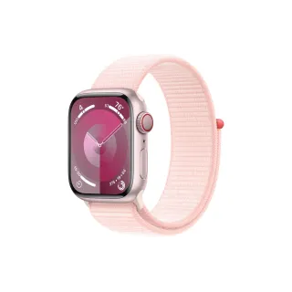Apple Watch Series 9 41 mm LTE Alu Rose Loop Rose pâle