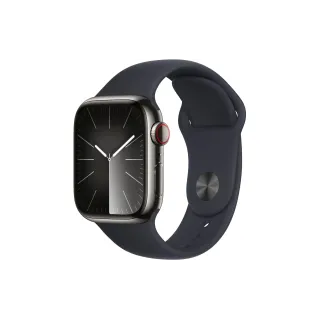 Apple Watch Series 9 41 mm LTE Graphite Sport Minuit M-L