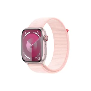 Apple Watch Series 9 45 mm LTE Alu Rose Loop Rose pâle