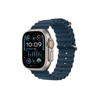 Apple Watch Ultra 2 Ocean Band bleu