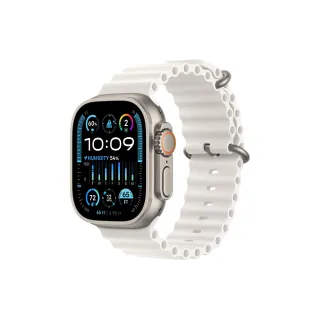 Apple Watch Ultra 2 Ocean Band Blanc