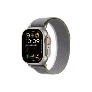 Apple Watch Ultra 2 Trail Loop vert-gris S-M