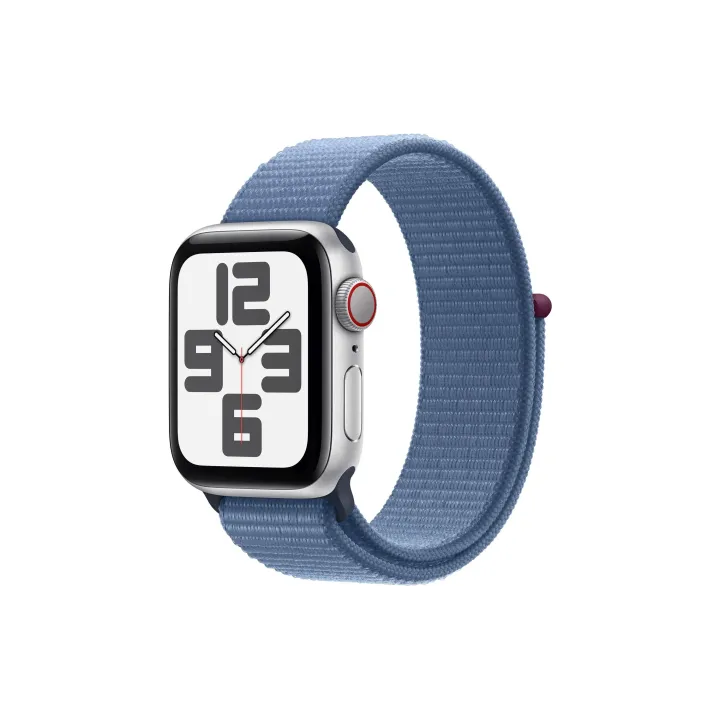 Apple Watch SE 2023 40 mm LTE Alu Argent Loop Bleu hiver