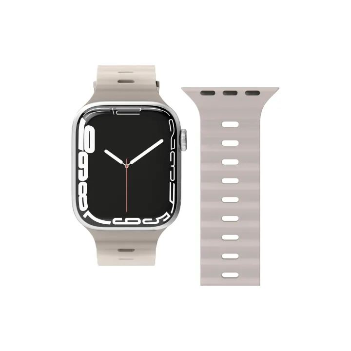 Vonmählen Wave Band Apple Watch 42-44-45-49 mm Cream