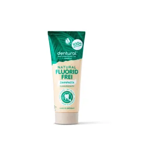 happybrush Dentifrice Dentural Natural sans fluor 75 ml