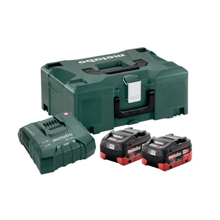 Metabo Batteries et chargeurs 2 x LiHD 5.5 Ah ASC Ultra, 18 V