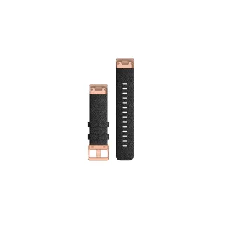 GARMIN Bracelet QuickFit, 20 mm Nylon-Or-Rose-Noir