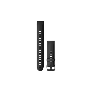 GARMIN Bracelet QuickFit, 20 mm Silicone-Noir