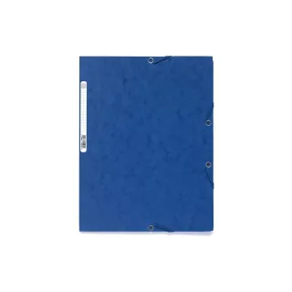 Exacompta Portfolio à ruban élastique A4 Bleu, 250 feuilles