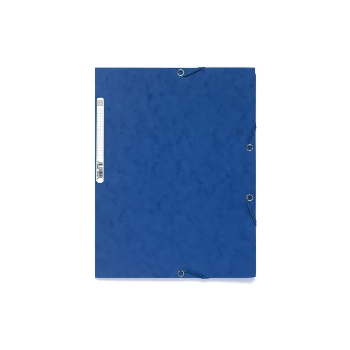 Exacompta Portfolio à ruban élastique A4 Bleu, 250 feuilles