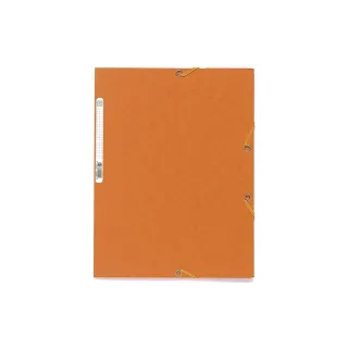 Exacompta Portfolio à ruban élastique A4 Orange, 250 feuilles