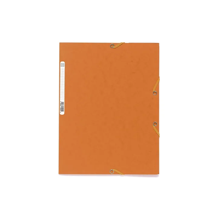 Exacompta Portfolio à ruban élastique A4 Orange, 250 feuilles