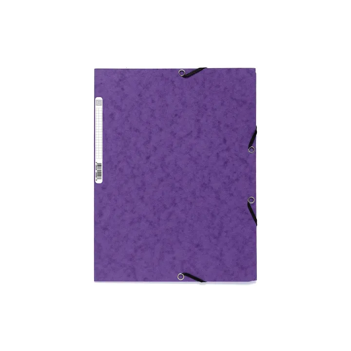 Exacompta Portfolio à ruban élastique A4 Violet, 250 feuilles