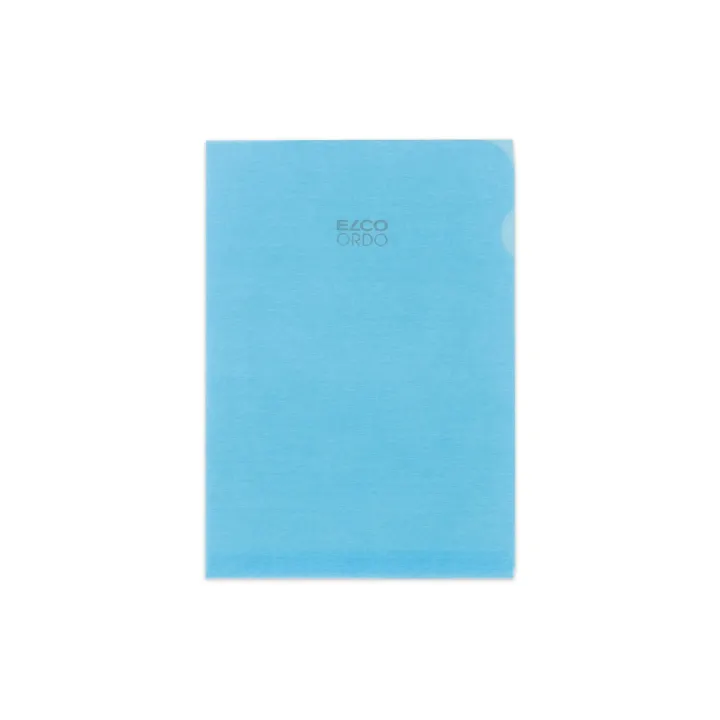 ELCO Pochette transparente Ordo Transparent Bleu, 100 pièces